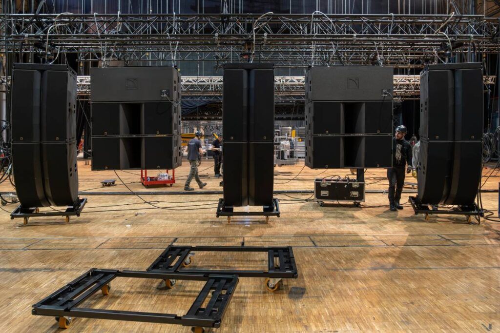 The L-Acoustics L Series size-to-performance ratio proved crucial in achieving proper coverage without overwhelming the space visually